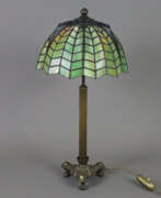 Éclairage. Spider-Tischlampe im Tiffany-Stil - geschweifter B…