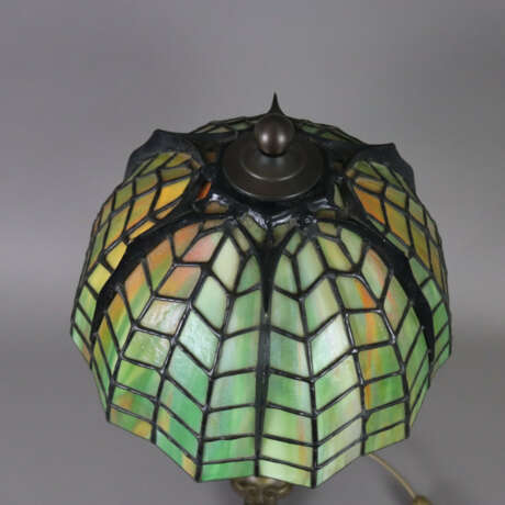Spider-Tischlampe im Tiffany-Stil - geschweifter B… - фото 3
