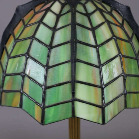 Spider-Tischlampe im Tiffany-Stil - geschweifter B… - фото 4