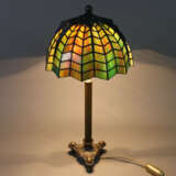 Spider-Tischlampe im Tiffany-Stil - geschweifter B… - фото 7