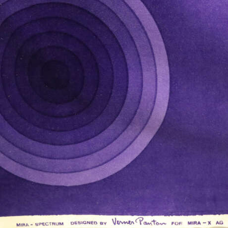Verner Panton-Stoffbahn - Mira-X, Suhr, Dekor VP-O… - photo 4