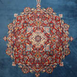 Kerman Lavar - Iran, Wolle, blaugrundiges Mittelfe… - фото 4