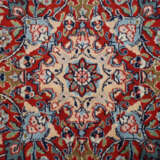 Kerman Lavar - Iran, Wolle, blaugrundiges Mittelfe… - фото 5