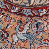 Kerman Lavar - Iran, Wolle, blaugrundiges Mittelfe… - фото 10