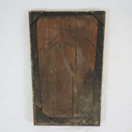 Wandspiegel - 19. Jh., Trapezform, Holzrahmen mit … - photo 4