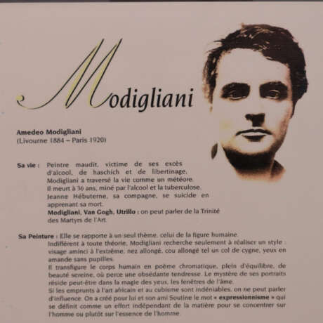 Modigliani, Amedeo (1884 Livourne -1920 Paris, nac… - фото 9
