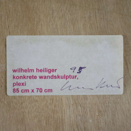 Heiliger, Wilhelm (*1944 Luttenberg, lebt und arbe… - фото 4