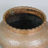 Orientalischer Cachepot - wohl persisch, Kupfer, R… - Foto 2