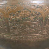 Orientalischer Cachepot - wohl persisch, Kupfer, R… - Foto 5