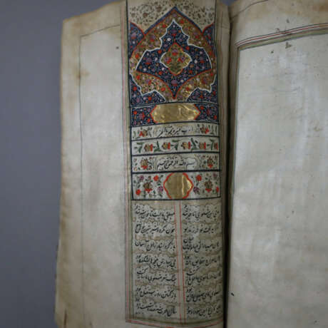 Djallal al-Din Rumi - Persisches Manuskript auf or… - photo 6
