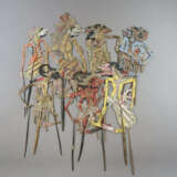 Konvolut indonesische Schattenspiel-Figuren (Wayan… - photo 1