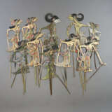 Konvolut indonesische Schattenspiel-Figuren (Wayan… - photo 2