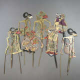 Konvolut indonesische Schattenspiel-Figuren (Wayan… - фото 1