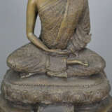 Sitzender Buddha auf Thronsockel - Thailand 20.Jh.… - photo 3