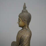 Sitzender Buddha auf Thronsockel - Thailand 20.Jh.… - photo 5