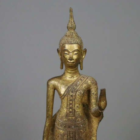 Stehender Buddha - Thailand, Rattanakosin-Stil, Me… - photo 3