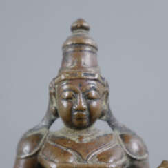 Figur der stehenden Lakshmi - Indien, ca. 19.Jh., …