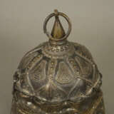 Bronzegefäß - wohl großes Tintenfass, Indien, unte… - Foto 2