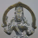Stehender vierarmiger Shiva - Südindien, Metallgus… - Foto 2