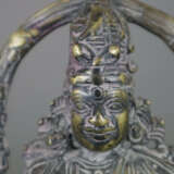 Stehender vierarmiger Shiva - Südindien, Metallgus… - Foto 6