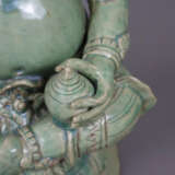 Ganesha-Figur - Indien, Keramik, Seladonglasur, si… - фото 6