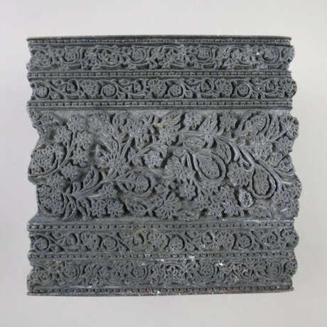 Konvolut große Textilstempel - 7 Stück, Indien / S… - photo 5