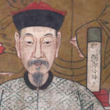 Großformatiges Ahnenbild - China, ausgehende Qing-… - photo 4