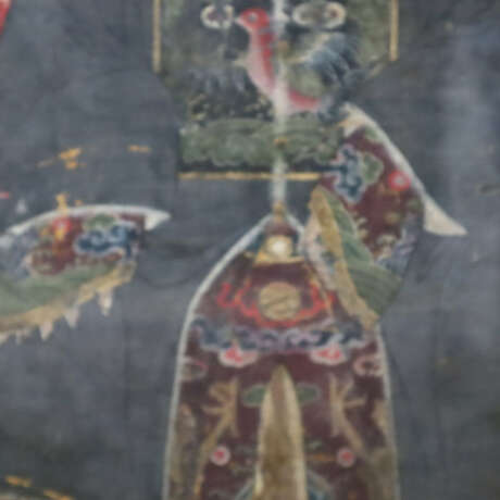 Großformatiges Ahnenbild - China, ausgehende Qing-… - photo 6
