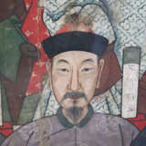 Großformatiges Ahnenbild - China, ausgehende Qing-… - photo 10