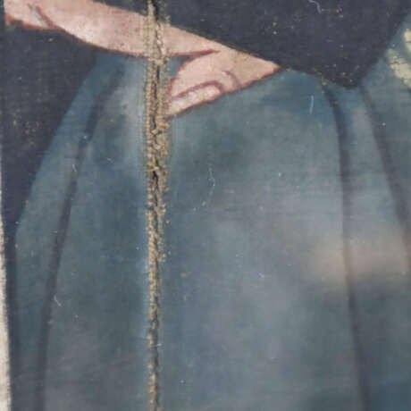 Großformatiges Ahnenbild - China, ausgehende Qing-… - photo 11