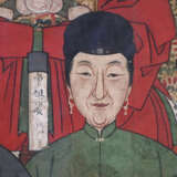 Großformatiges Ahnenbild - China, ausgehende Qing-… - photo 17