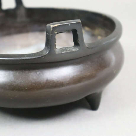 Weihrauchbrenner - China, Bronze, dunkel patiniert… - photo 2
