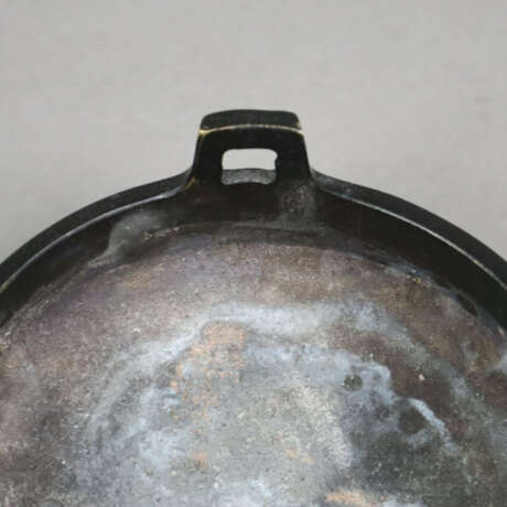 Weihrauchbrenner - China, Bronze, dunkel patiniert… - photo 3