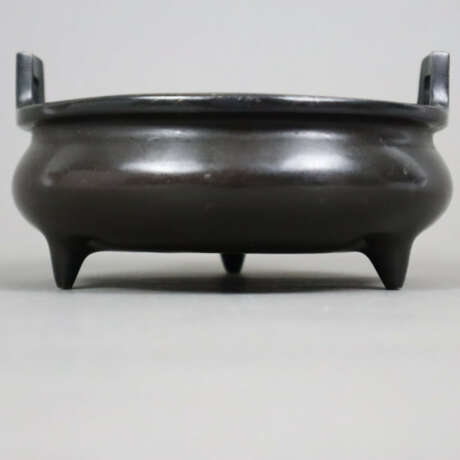 Weihrauchbrenner - China, Bronze, dunkel patiniert… - photo 4