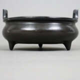 Weihrauchbrenner - China, Bronze, dunkel patiniert… - photo 4