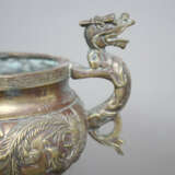 Weihrauchbrenner - China, Metall bronziert, kugeli… - photo 4