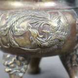 Weihrauchbrenner - China, Metall bronziert, kugeli… - photo 6