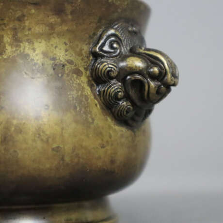 Weihrauchbrenner aus Bronze - China, Qing-Zeit, pa… - Foto 4