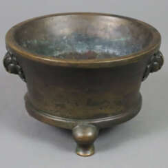 Tripoder Weihrauchbrenner aus Bronze - China, Qing…