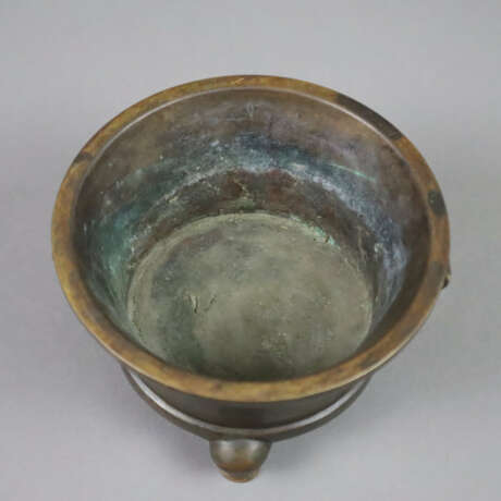 Tripoder Weihrauchbrenner aus Bronze - China, Qing… - Foto 2