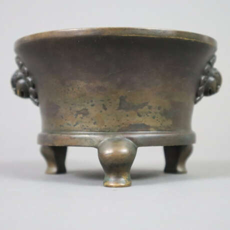 Tripoder Weihrauchbrenner aus Bronze - China, Qing… - Foto 3