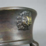 Tripoder Weihrauchbrenner aus Bronze - China, Qing… - Foto 4