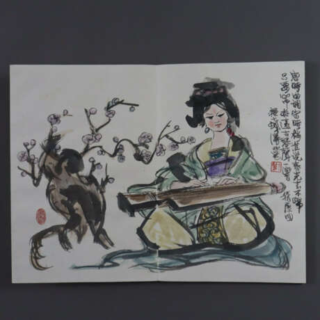 Cheng Shifa (1921-2007) - Leporello-Buch mit 20 do… - photo 4
