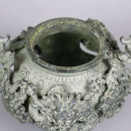 Weihrauchbrenner mit Deckel - China 20.Jh., Metall… - photo 4