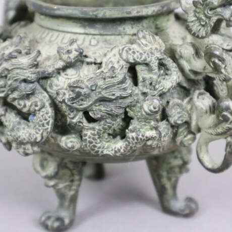 Weihrauchbrenner mit Deckel - China 20.Jh., Metall… - photo 6