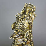 Ein Paar große Qilin-Figuren - China, ausgehende Q… - photo 7
