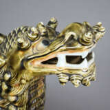 Ein Paar große Qilin-Figuren - China, ausgehende Q… - photo 8