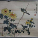 Konvolut chinesische Rollbilder -20.Jh.- 5 Stück, … - photo 3