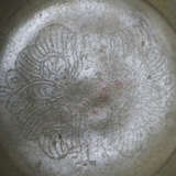 Schale mit Schmetterlingsdekor - Steinzeug teils m… - photo 3