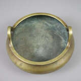 Weihrauchbrenner aus Bronze - China, Qing-Zeit, pa… - photo 2